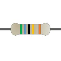 mf0207fte52-560k Yageo 560kΩ Metal Film Fixed Resistor 0.6W ±1% MF0207FTE52-560K