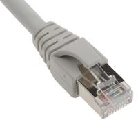 1248280010 Weidmuller, 1m Cat6, Grey RJ45 to Male RJ45 Male, S/FTP Shielded, Terminated LSZH Sheath