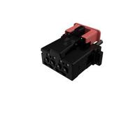 10155504-a008lf Amphenol Communications Solutions, 10155504 Receptacle Crimp Connector Housing, 1.27mm Pitch, 8 Way, 2 Row