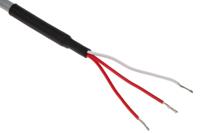 896-8395 RS PRO PT100 RTD Sensor, 5mm Dia, 50mm Long, 3 Wire, Probe, Classe B +100°C Max