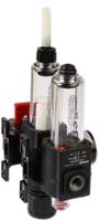 bl72-201g Norgren G 1/4 FRL, Automatic Drain, 40μm Filtration Size - With Pressure Gauge