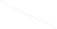 811-1694 RS PRO Cable Tie, 203mm x 2.5 mm, Natural Nylon, Pk-100