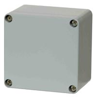 aln-121208-complete Fibox Aluminium Enclosure, IP66, IP67, IP68, IK08, 125 x 124 x 81mm