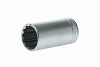 m120630-c Teng Tools 1/2 in Drive 30mm Deep Socket, 12 point, 79 mm Overall Length