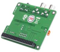 mikroe-1767 MikroElektronika RaspyPlay4 HiFi Audio Add-On Board for Raspberry Pi