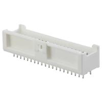 559174010 Molex MicroClasp Series Vertical Through Hole PCB Header, 40 Contact(s), 2 mm Pitch, 2 Row, Shrouded