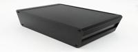 188-1260 RS PRO Black Extruded Aluminium Heat Sink Case, IP40, Black Lid, 400 x 300 x 41mm