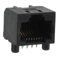 rjhse5080 Amphenol Communications Solutions RJHSE Series Male RJ45 Connector, Through Hole, Cat5 1 Port 8 -Way