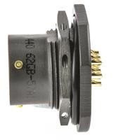 62gb-57a12-10pn Amphenol Limited, 62GB 10 Way Panel Mount MIL Spec Circular Connector Receptacle, Pin Contacts,Shell Size 12, Bayonet