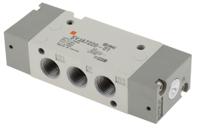 syja7220-01 SMC 5/2 Pneumatic Solenoid Valve - Pilot/Pilot Rc 1/8 SYJA7000 Series