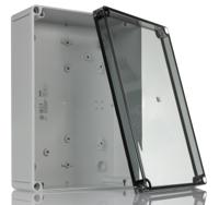 9520100 Rittal PK Series Plastic Wall Box, IP66, Viewing Window, 180 mm x 254 mm x 90mm