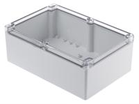 pct-162409-enclosure Fibox Transparent Polycarbonate Enclosure, IP66, IP67, 244 x 164 x 90mm
