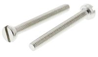 482-9811 RS PRO Slot M3  Cheese Head Brass Machine Screws DIN 84 x 25.0mm