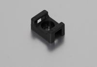 233-663 RS PRO Black Cable Tie Mount 10 mm x 15mm, 4.8mm Max. Cable Tie Width