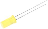 l-483ydt Kingbright2.1 V Yellow LED 5mm Through Hole, Cylindrical L-483YDT