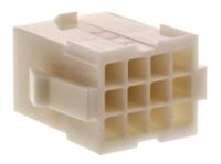 172162-1 TE Connectivity, Mini-Universal MATE-N-LOK Female Connector Housing, 4.2mm Pitch, 12 Way, 3 Row