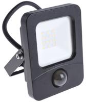 flex-pir-10-5k PowerLED Flex-PIR Floodlight, 10 W, 1000 lm, IP65 PIR, 175 → 265 V ac