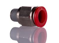 c01251228 Norgren, Push In 12 mm to R 1/4, Threaded-to-Tube Connection Style
