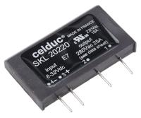 skl20220 Celduc SK Series Solid State Relay, 25 A Load, PCB Mount, 280 V ac Load, 32 V dc Control