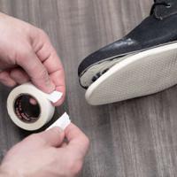 286853 T-REX  Transparent Double Sided Polyester Tape, 0.127mm Thick, Paper Backing, 19mm x 4.5m