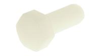 232-6996 RS PRO Plain Nylon, Hex Bolt, M8 x 20mm