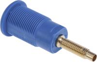 233020-23 Staubli Blue Female Banana Socket, 4 mm Connector, Solder Termination, 32A, 1000V, Gold Plating