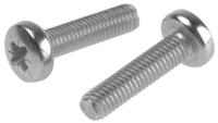 528-889 RS PRO Pozidriv M5 Pan A2 304 Stainless Steel Machine Screws DIN 7985Z x 20.0mm