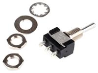 mta-106-g KNITTER-SWITCH Toggle Switch, Panel Mount, (On)-Off-(On), SPDT, Solder Terminal