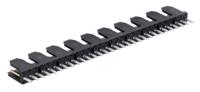 76384-303lf Amphenol Communications Solutions Dubox Series Straight Through Hole PCB Header, 3 Contact(s), 2.54 mm Pitch, 1 Row,