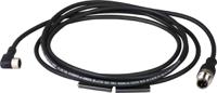 xzcr1509041j1 Telemecanique Sensors Male 4 way M12 to Female 4 way M8 Sensor Actuator Cable, 1 m