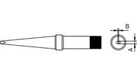 4ptl8-1 Weller PTL8 (425°C) 2 mm Screwdriver Soldering Iron Tip for use with TCP (series (old generation)