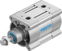 dsbc-100-25-ppva-n3 Festo Pneumatic Piston Rod Cylinder - 1384804 100 mm Bore, 25 mm DSBC Series, Double Acting Acting