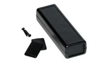 1593dbk Hammond 1593 Black ABS Enclosure, 114 x 36 x 25mm
