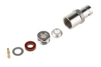 r141207000w Radiall, Jack Cable Mount BNC Connector, 50Ω, Clamp Termination, Straight Body