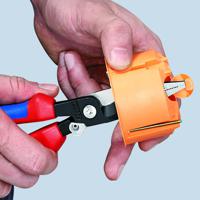 13-82-200-t Knipex Combination Pliers, 200 mm Overall, Straight Tip