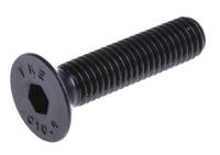 292-518 RS PRO Black, Self-Colour Steel Hex Socket Countersunk Screw, DIN 7991, M8 x 35mm
