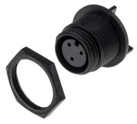 px041303s Bulgin Circular Connector, 3 Contacts, Rear, Miniature Connector, Socket, Female, IP68, Buccaneer 400 Series