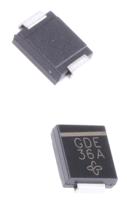 smcj50a-e357t Vishay SMCJ5.0A-E3/57T, Uni-Directional TVS Diode, 1500W, 2-Pin SMC