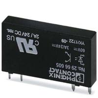 2966605 Phoenix Contact OPT-60DC/ 24DC/ 2 Series Solid State Relay, DIN Rail Mount, 72 V dc Load
