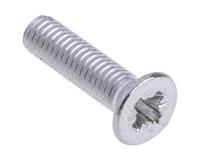 528-952 RS PRO Pozi M3 Countersunk A2 304 Stainless Steel Machine Screws DIN 965 x 12.0mm