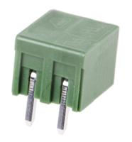 790-0907 RS PRO, 3.81mm Pitch, 2 Way, Pluggable Terminal Block, Header, Through Hole, Solder Termination