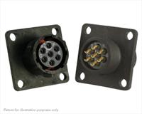uts010e7s Souriau Sunbank by Eaton Circular Connector, 7 Contacts, Flange, Standard Connector, Plug, Female, IP68, IP69K, UTS
