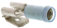 9-160463-2 TE Connectivity PIDG FASTON .250 Blue Insulated Female Spade Connector, Piggyback Terminal, 6.35 x 0.81mm Tab Size,