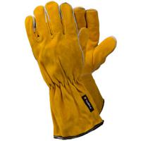 19-9 Tegera Yellow Leather Work Gloves 365 mm