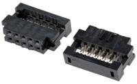 89361-710lf Amphenol Communications Solutions 10-Way IDC Connector Socket for Cable Mount, 2-Row
