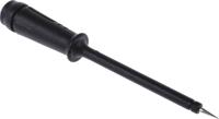 935982250 Hirschmann Fixed Test Probe, 2mm Tip, 50V ac, 4mm Socket, 1A