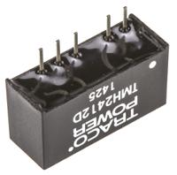 tmh-2412d TRACOPOWER TMH DC-DC Converter, ±12V dc/ 83mA Output, 21.6 → 26.4 V dc Input, 2W, Through Hole, +85°C Max Temp