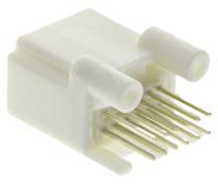 1473898-1 TE Connectivity MULTILOCK 025 Series Straight Through Hole Mount PCB Socket, 12-Contact, 2-Row, 2.2mm Pitch, Solder