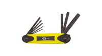 t4406 CK 8 piece Folding Imperial Hex Key Set, 1.5 → 8mm
