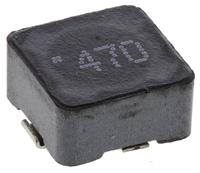 744777147 Wurth Elektronik, WE-PD Yes Wirewound Surface Mount Inductor with a Ferrite Core, 47 μH Wirewound ±20 % 1.03 A Idc